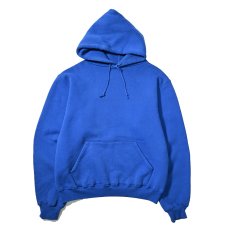 画像1: 90s Used Russell Athletic Blank Sweat Hoodie Blue made in USA (1)