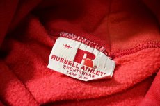 画像4: 70s Used Russell Athletic Blank Sweat Hoodie Red made in USA (4)