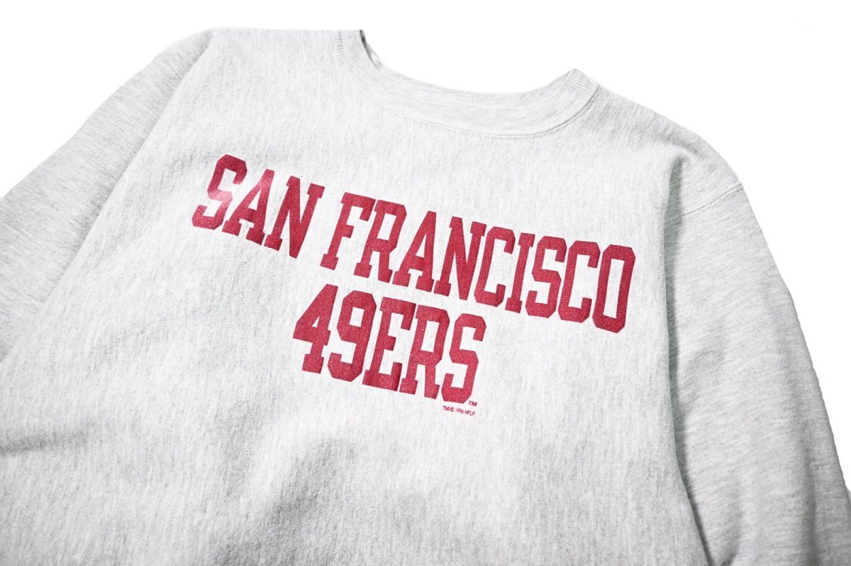 画像2: 90-00s Used Champion Reverse Weave Sweat Shirt "San Francisco 49ers" (2)