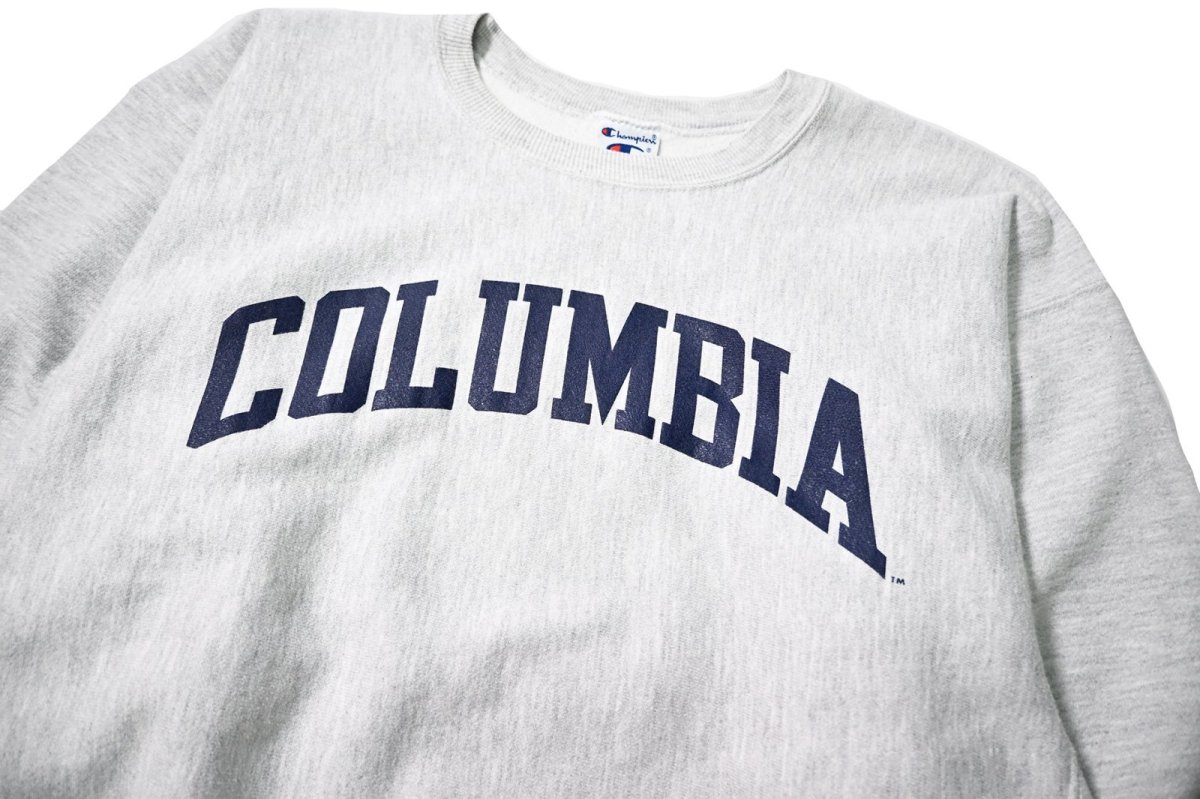 画像2: 00s Used Champion Reverse Weave Sweat Shirt "Columbia" (2)