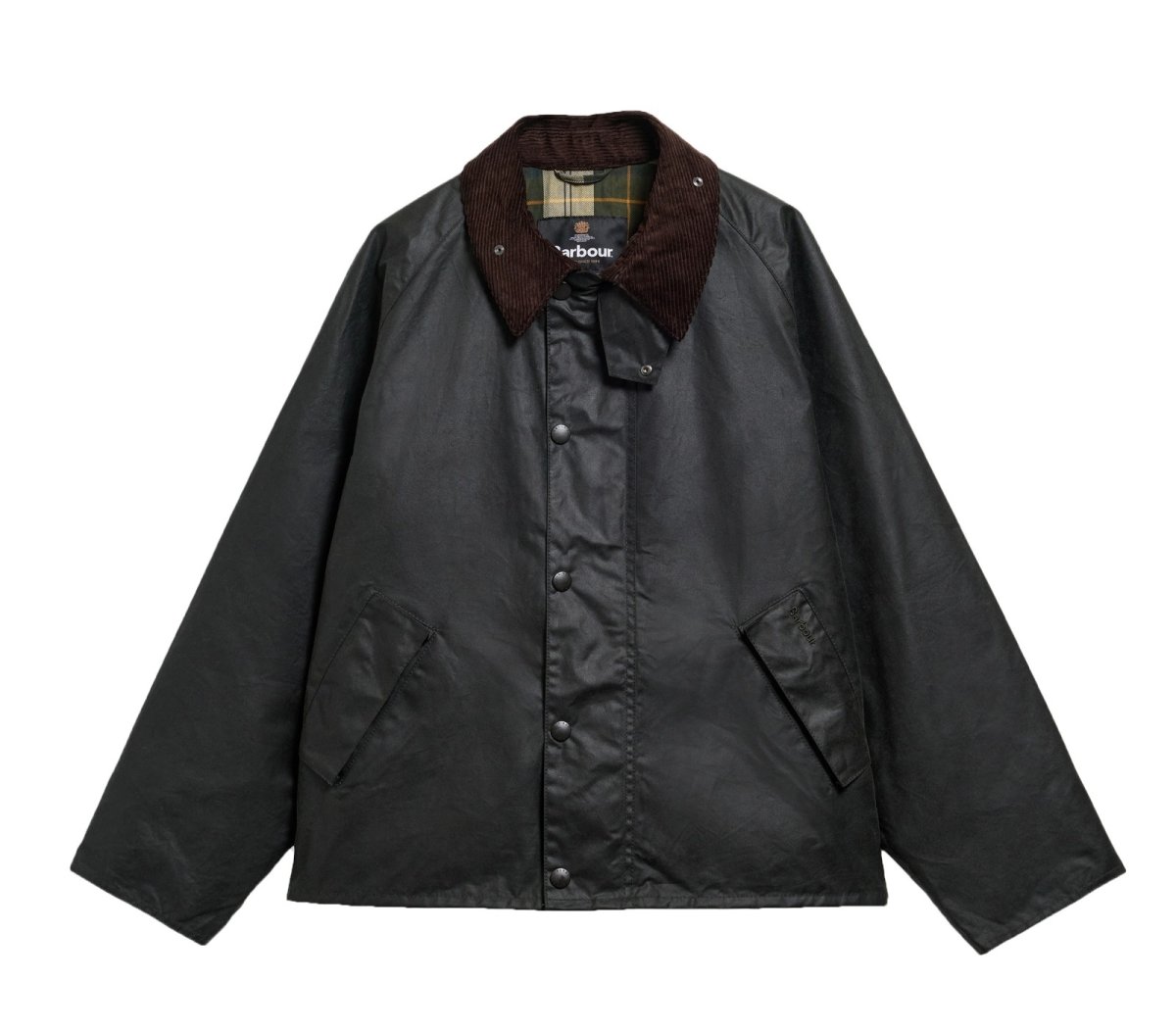 画像1: Barbour Transport Waxed Jacket Sage バブアー (1)