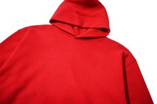 画像2: 90s Used Russell Athletic Blank Sweat Hoodie Red made in USA (2)