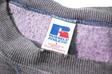 画像4: 90-00s Used Russell Athletic Blank Sweat Shirt Purple (4)