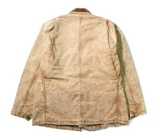 画像2: 80-90s Used Carhartt Blanket Lined Michigan Chore Coat Brown (2)