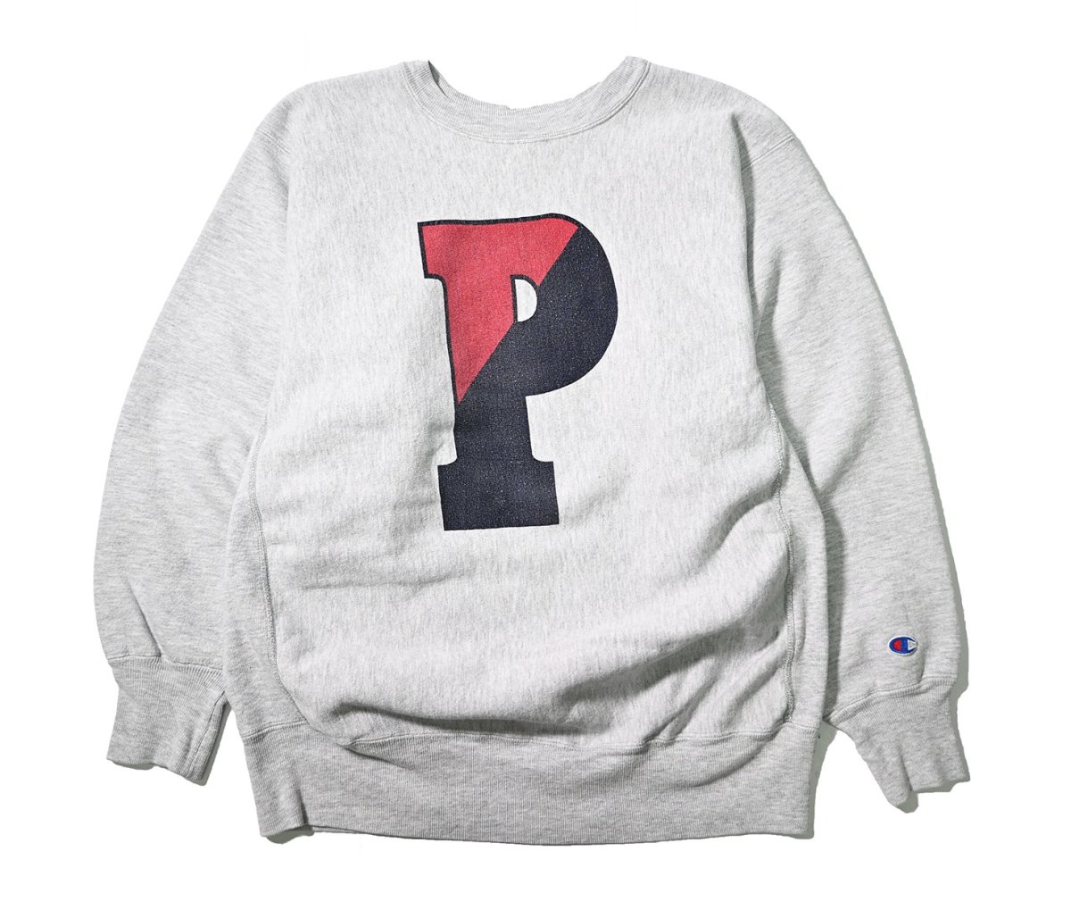 画像1: 80s Used Champion Reverse Weave Sweat Shirt made in USA (1)