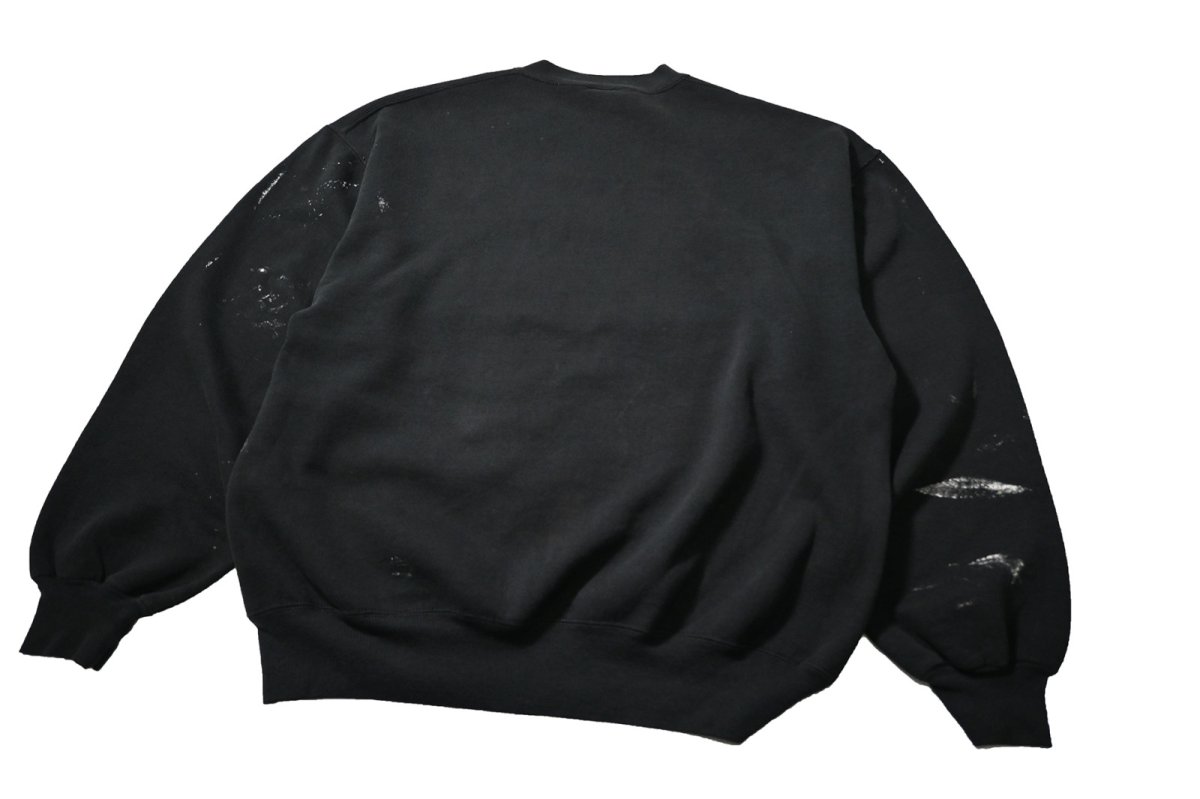 画像5: 90s Used Russell Athletic Blank Sweat Shirt Black made in USA (5)