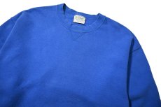 画像2: 80-90s Used L.L.Bean × Russell Athletic Blank Sweat Shirt Blue made in USA (2)