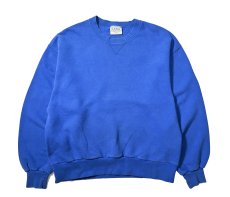 画像1: 80-90s Used L.L.Bean × Russell Athletic Blank Sweat Shirt Blue made in USA (1)