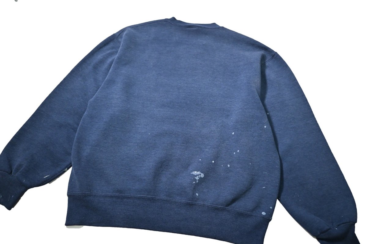画像5: 90s Used Russell Athletic Blank Sweat Shirt Navy made in USA (5)