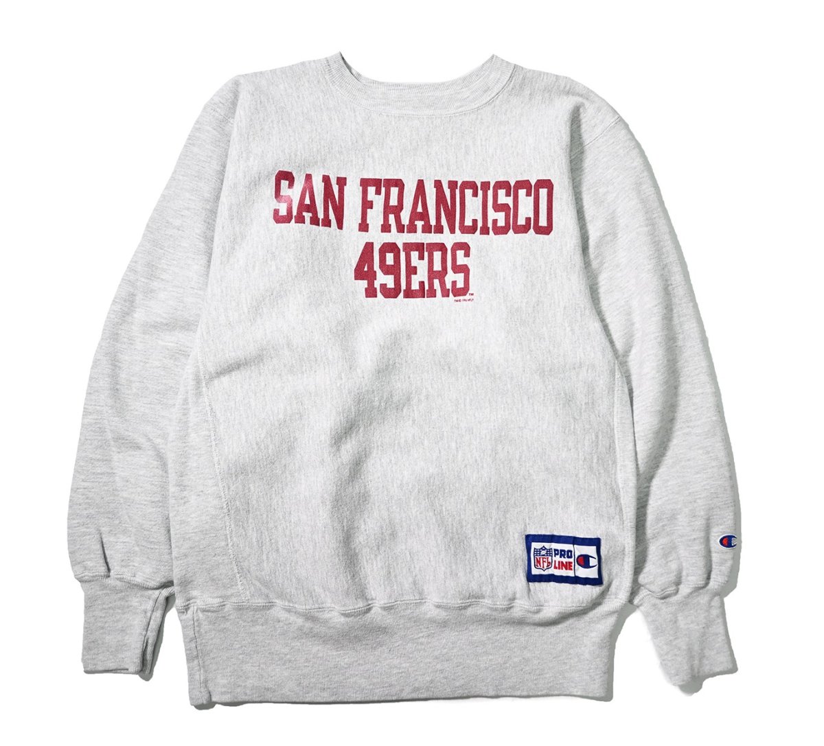 画像1: 90-00s Used Champion Reverse Weave Sweat Shirt "San Francisco 49ers" (1)