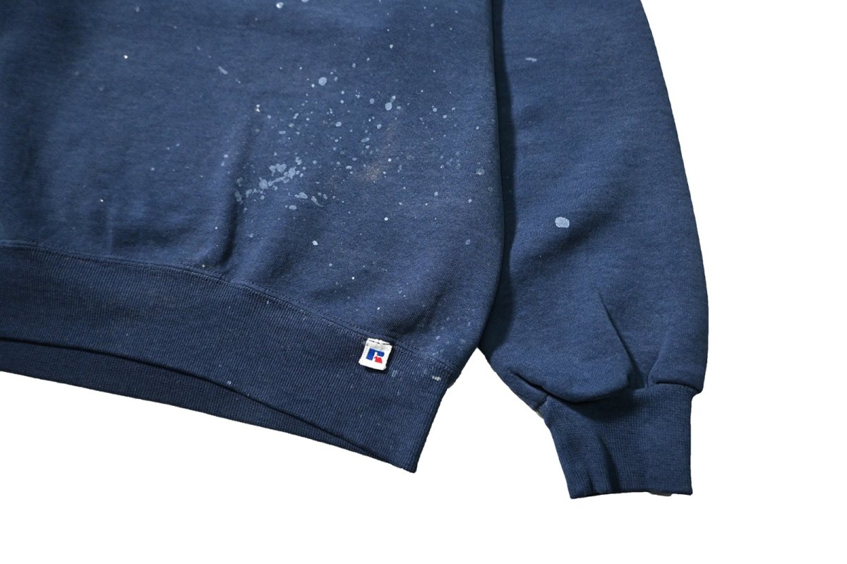画像3: 90s Used Russell Athletic Blank Sweat Shirt Navy made in USA (3)