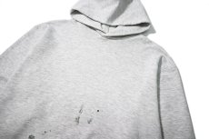 画像2: 90s Used Russell Athletic Blank Sweat Hoodie Ash made in USA (2)