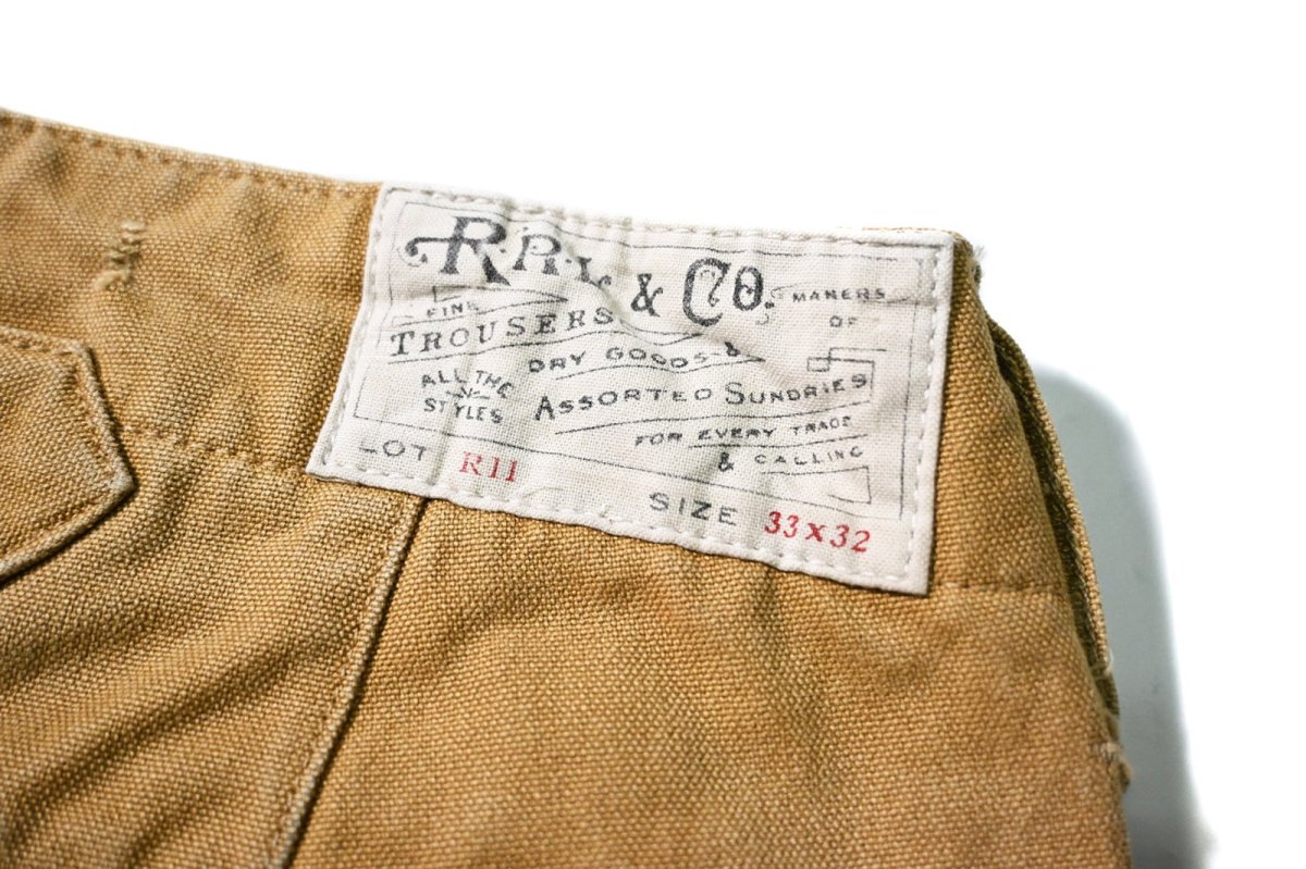画像6: Used RRL Ralph Lauren Canvas Work Pants ラルフローレン (6)