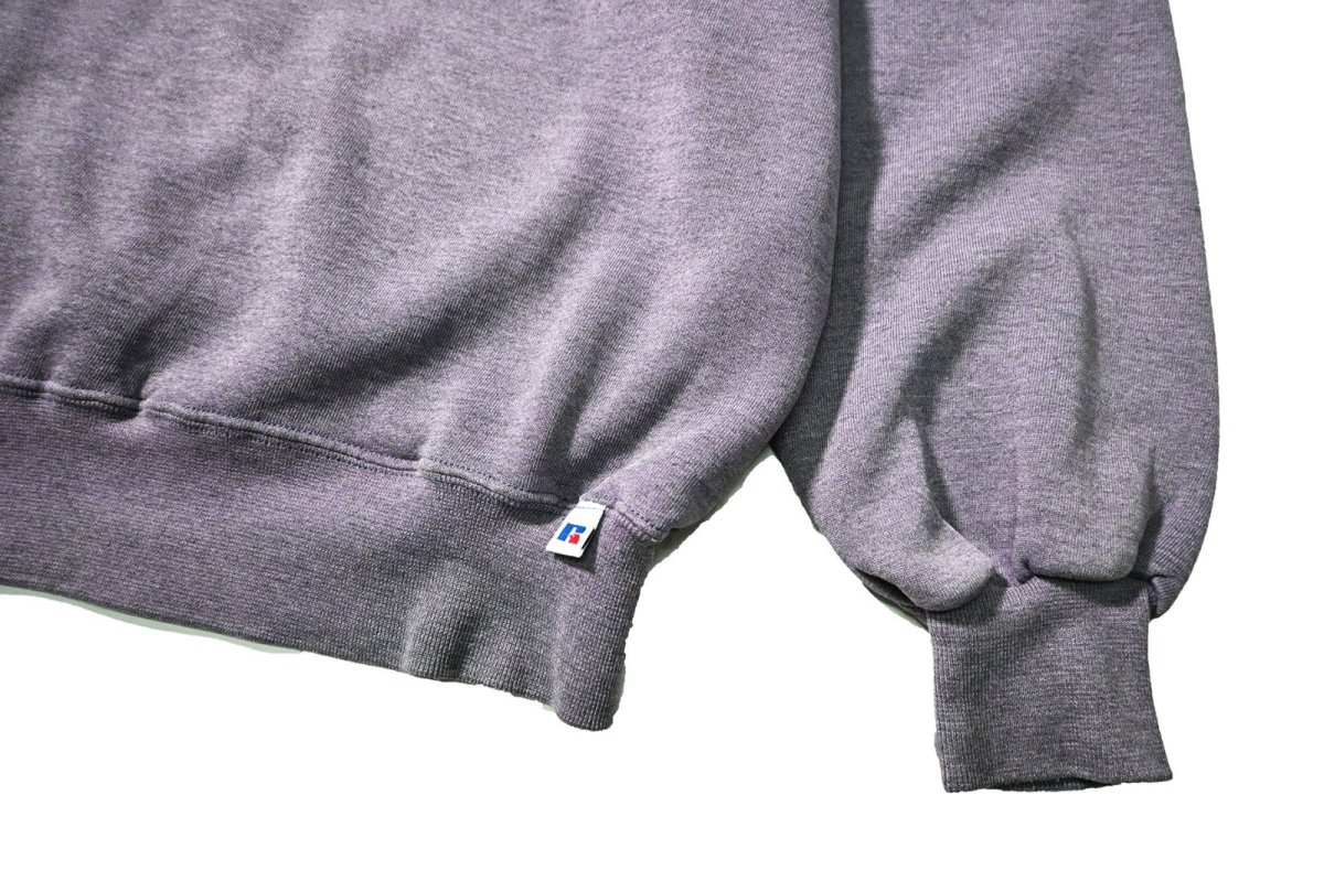 画像3: 90-00s Used Russell Athletic Blank Sweat Shirt Purple (3)