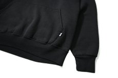 画像3: 90s Used Russell Athletic Blank Button Sweat Hoodie Black made in USA (3)