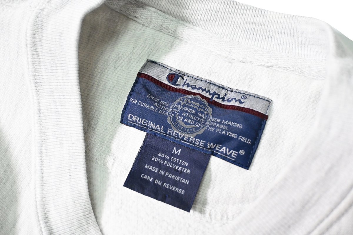 画像4: 00s Used Champion Reverse Weave Sweat Shirt "Albion College" (4)