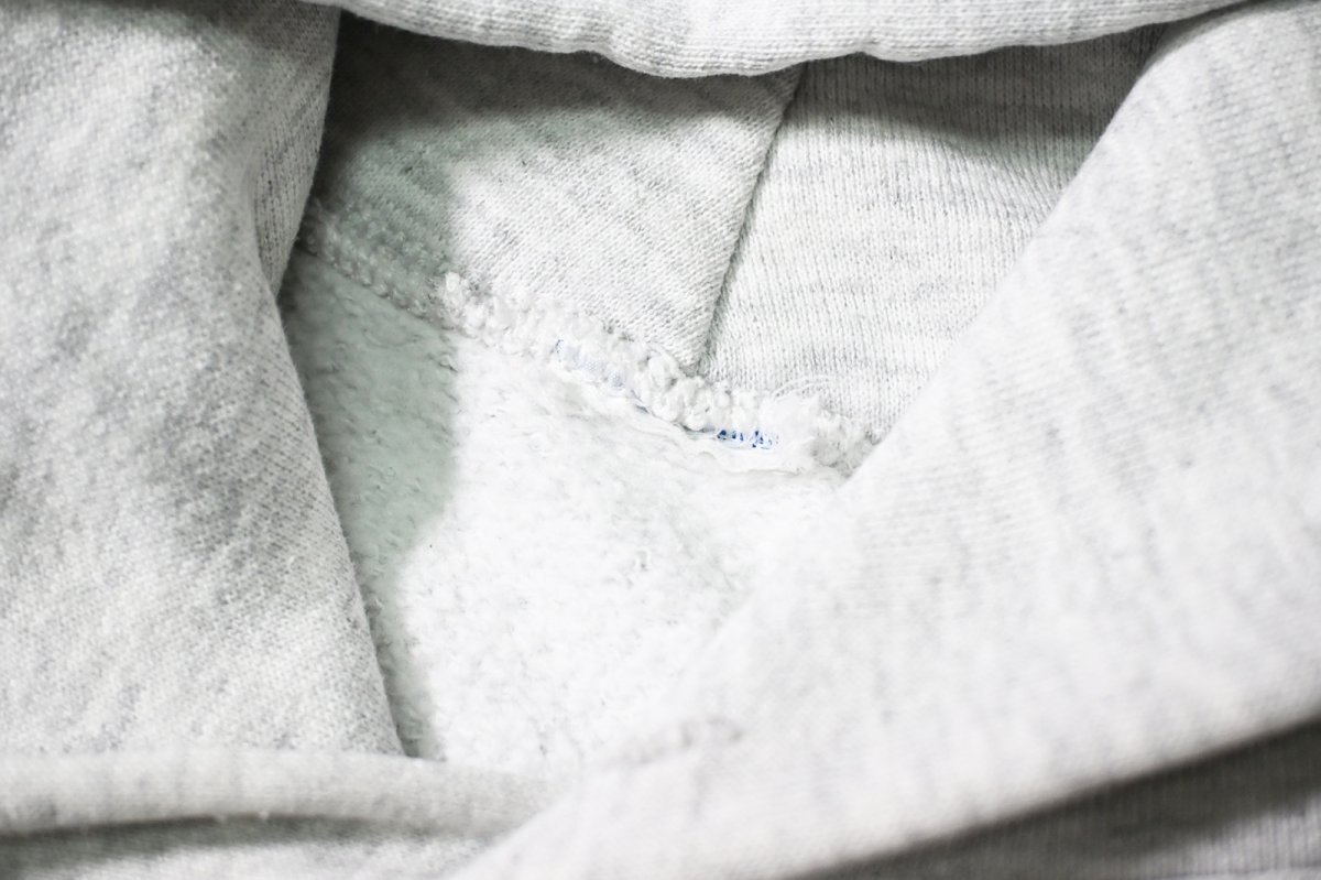 画像5: 90s Used Russell Athletic Blank Sweat Hoodie Ash made in USA (5)
