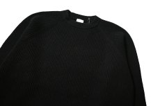 画像2: DAMAGE DONE Cashmere Knit Sweater Black (2)