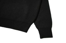 画像3: DAMAGE DONE Cashmere Knit Sweater Black (3)