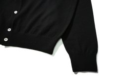 画像3: DAMAGE DONE High Gauge Merino Wool Knit Cardigan Black (3)