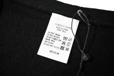 画像4: DAMAGE DONE High Gauge Merino Wool Knit Cardigan Black (4)