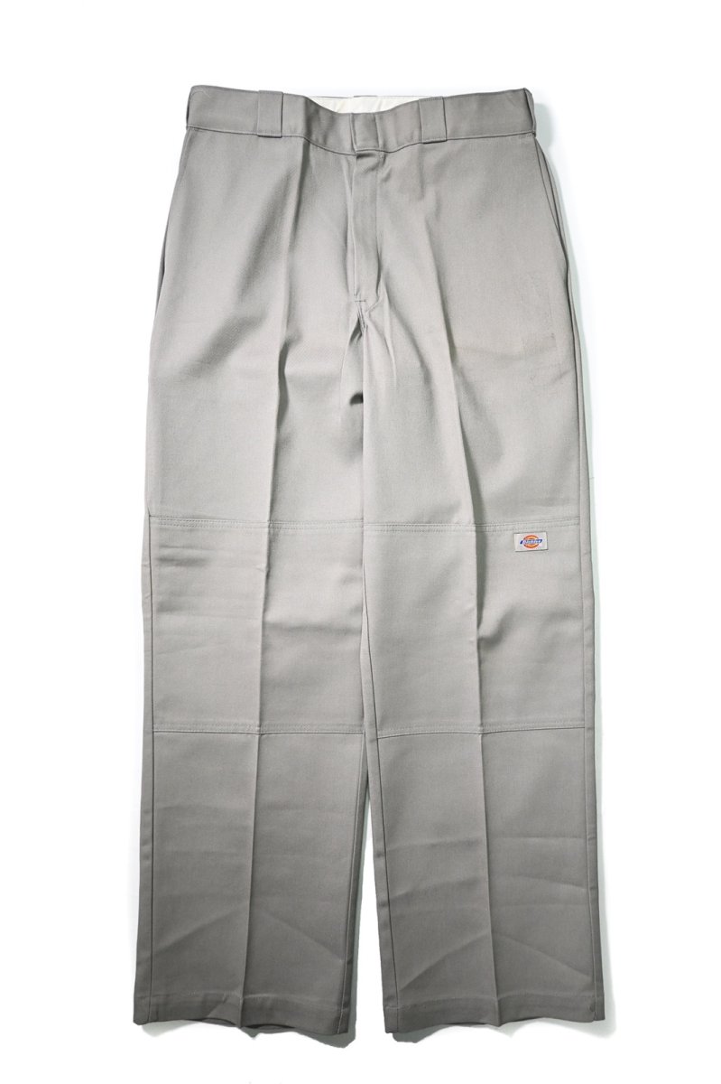 画像1: 90s Deadstock Dickies 85283SV Double Knee Work Pants Silver made in USA (1)