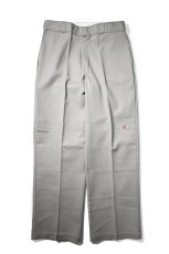 画像1: 90s Deadstock Dickies 85283SV Double Knee Work Pants Silver made in USA (1)