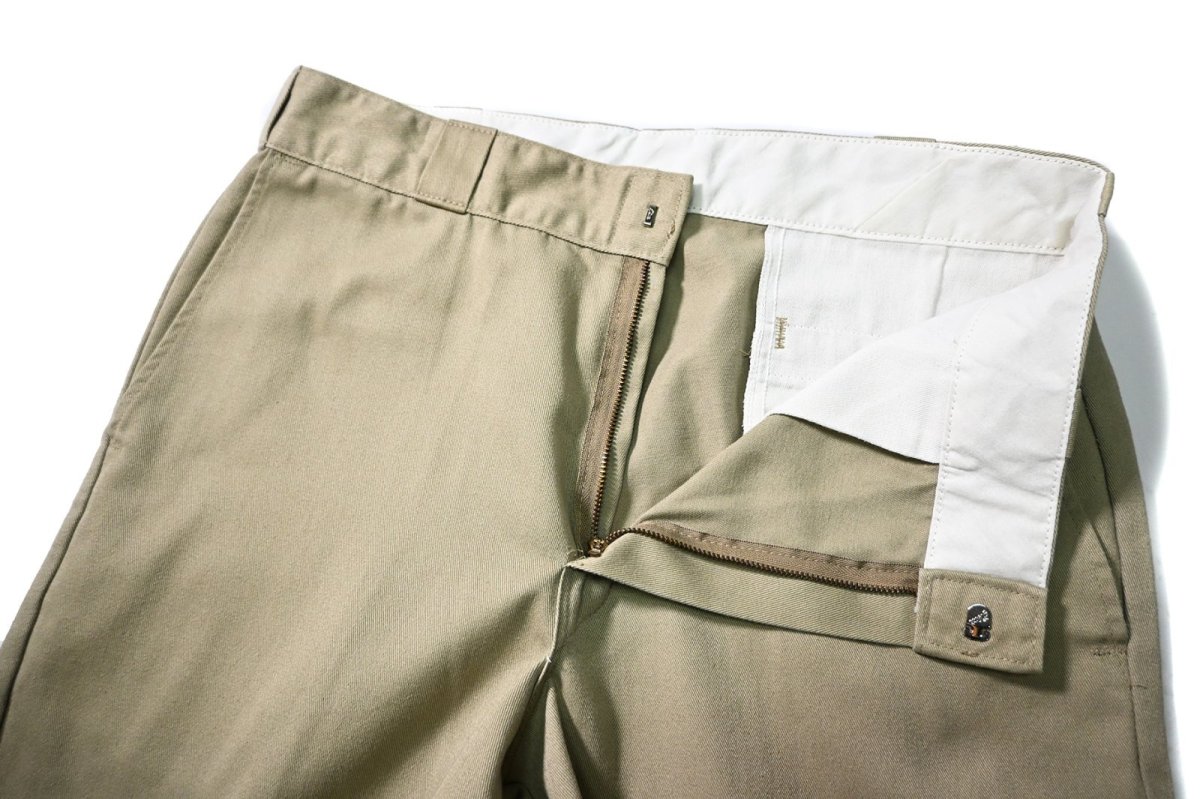 画像5: 90s Used Dickies 874 Work Pants Khaki made in USA (5)