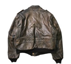 画像2: 80-90s Used Schott Type A-2 Leather Flight Jacket made in USA (2)