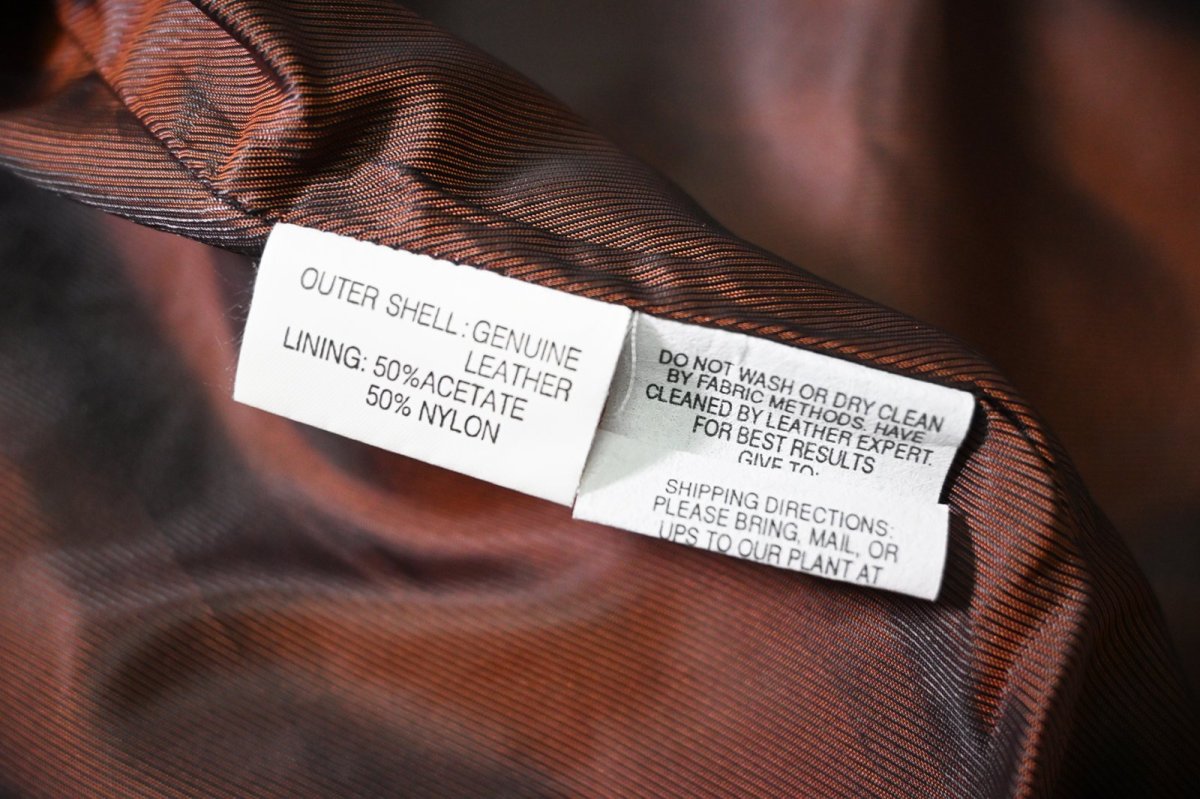 画像7: Used The Territory Ahead Leather Jacket Brown (7)