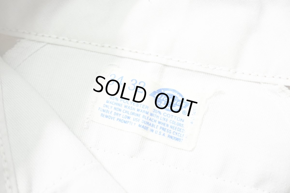 画像7: 80s Used Dickies 874 Work Pants Khaki made in USA (7)