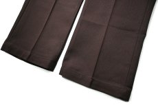 画像3: 00s Deadstock Dickies 874 Work Pants Dark Brown (3)