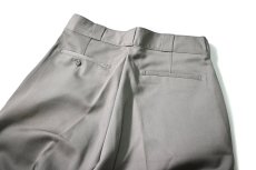 画像5: 90s Deadstock Dickies 85283SV Double Knee Work Pants Silver made in USA (5)