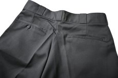 画像5: 90s Deadstock Dickies 85283CH Double Knee Work Pants Charcoal made in USA (5)