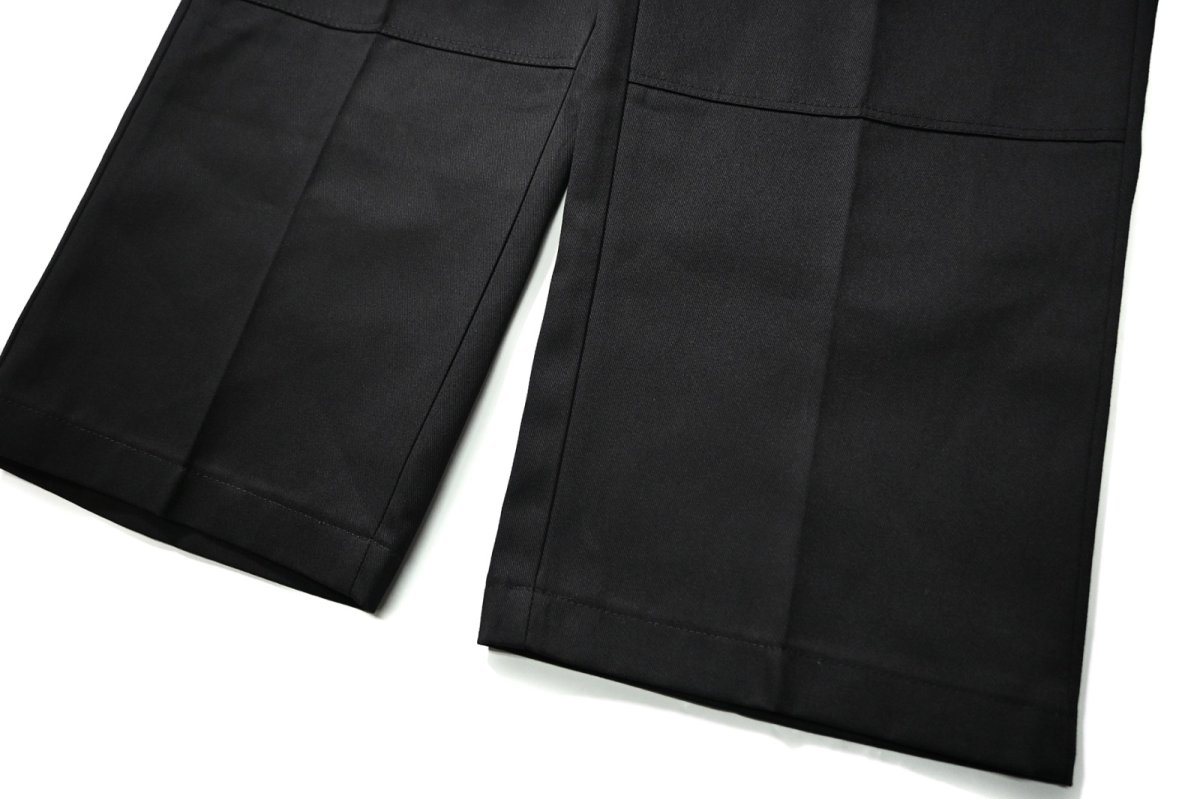 画像3: 00s Deadstock Dickies 85283BK Double Knee Work Pants Black (3)