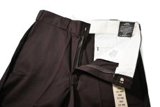 画像5: 00s Deadstock Dickies 874 Work Pants Dark Brown (5)