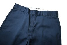画像2: 80s Used Dickies 874 Work Pants Navy made in USA (2)