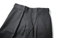 画像2: 90s Deadstock Dickies 85283CH Double Knee Work Pants Charcoal made in USA (2)