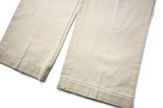 画像3: 80s Used Dickies 874 Work Pants Khaki made in USA (3)