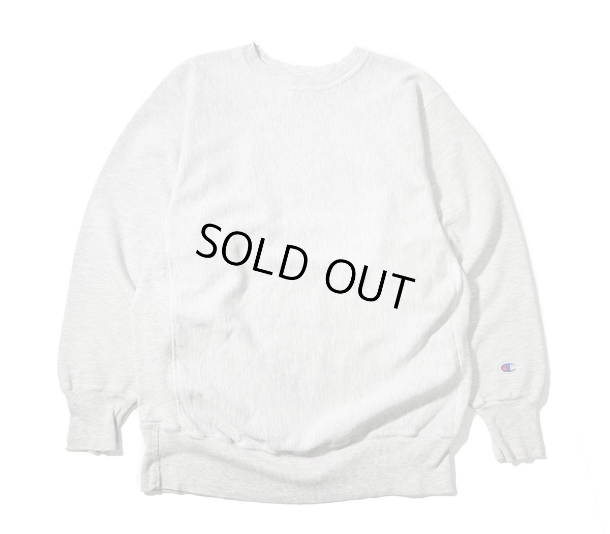 画像1: 90-00s Used Champion Reverse Weave Sweat Shirt Ash 目無し (1)