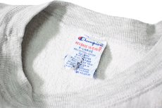 画像4: 90-00s Used Champion Reverse Weave Sweat Shirt Ash 目無し (4)