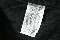画像6: 19' Used Carhartt Quilted Flannel Lined Active Jacket Midnight "FFA" (6)