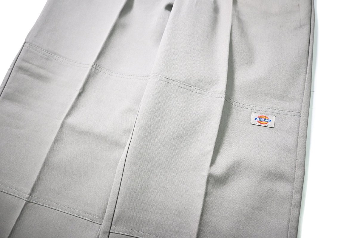 画像4: 90s Deadstock Dickies 85283SV Double Knee Work Pants Silver made in USA (4)