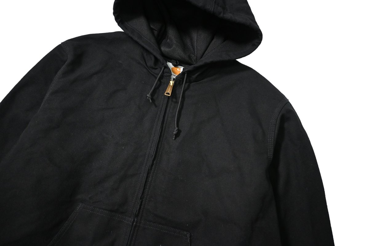 画像2: Used Carhartt Thermal Lined Active Jacket Black made in USA (2)