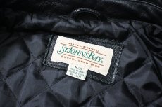 画像6: 90s Used St John's Bay Leather Jacket Black (6)