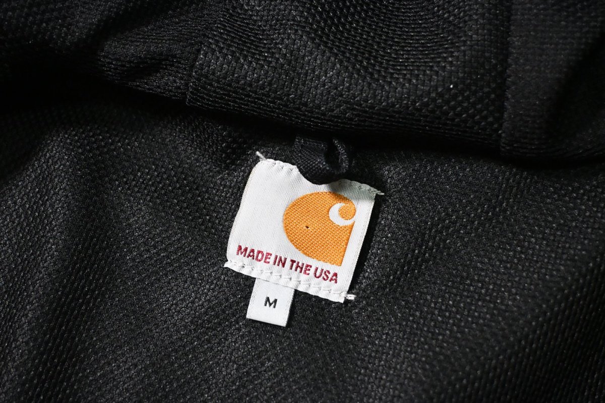 画像5: Used Carhartt Thermal Lined Active Jacket Black made in USA (5)