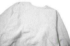 画像2: 90s Used Champion Reverse Weave Sweat Shirt Ash made in USA 目無し (2)