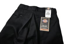 画像5: 00s Deadstock Dickies 85283BK Double Knee Work Pants Black (5)