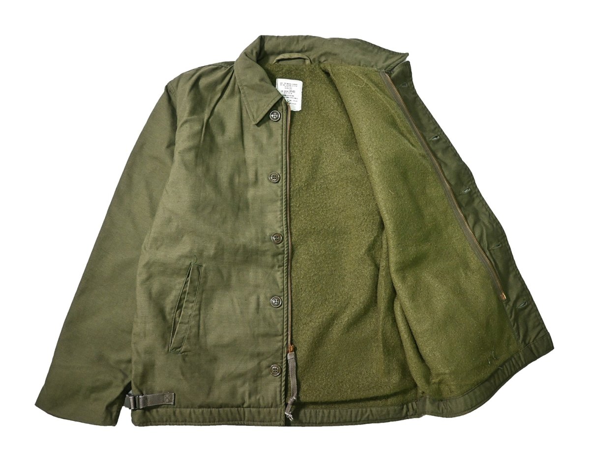 画像5: 80s Used Us Navy A-2 Deck Jacket (5)