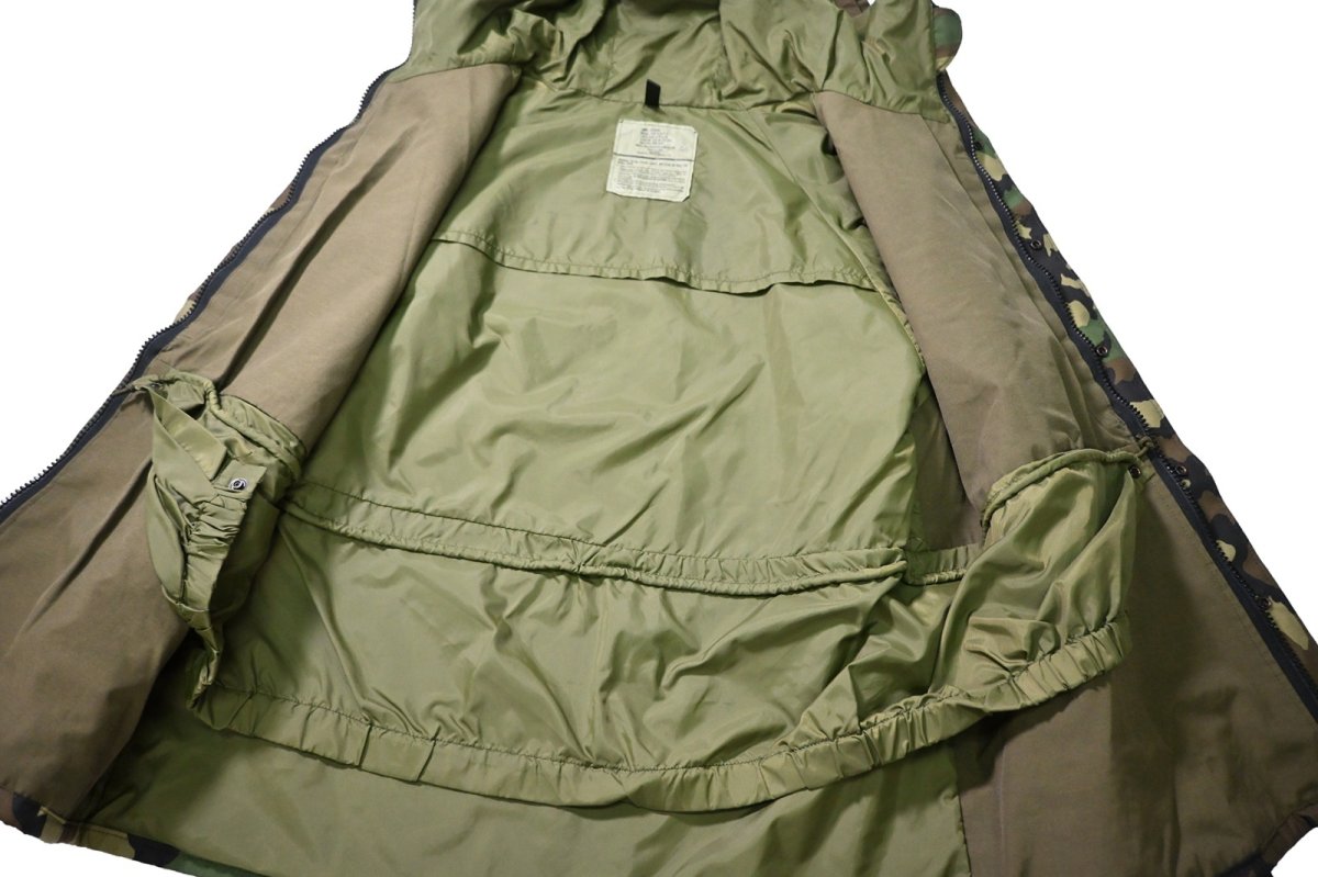 画像6: 94' Used Us Army ECWCS Gen1 GORE-TEX Parka Woodland Camo (6)